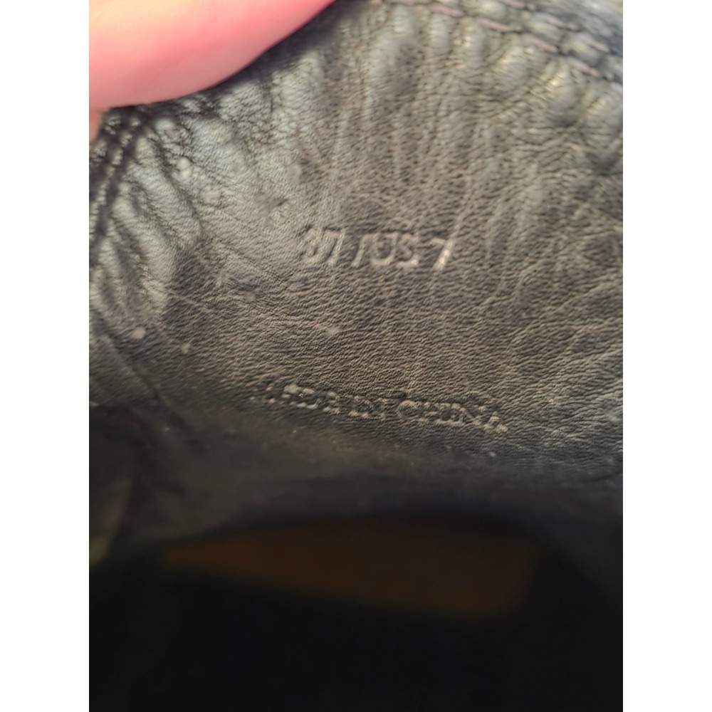 Rag & Bone Brown Distressed Leather Chelsea Boots Womens 37 US 7 Handmade Welt - Picture 6 of 9